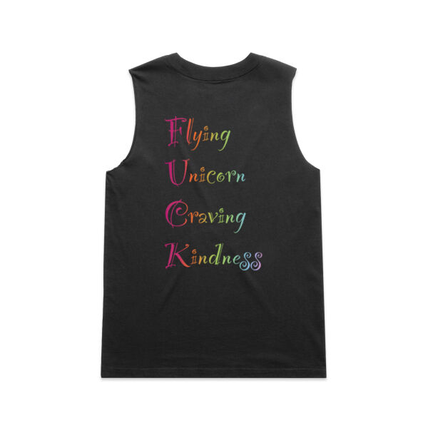 Kindness back - AS Colour Womens Heavy Faded Tank Thumbnail
