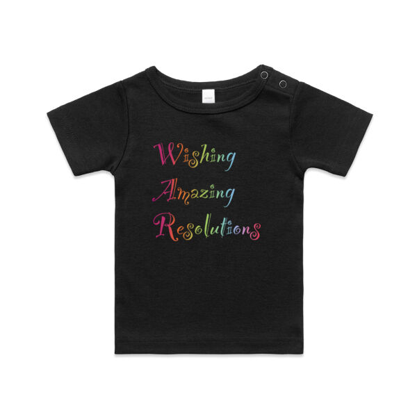 Resolution Front  - AS Colour Organic Infant Wee Tee Thumbnail