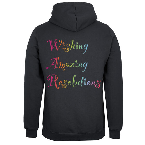 Resolutions back - JB's Mens Fleecy Hoodie Thumbnail