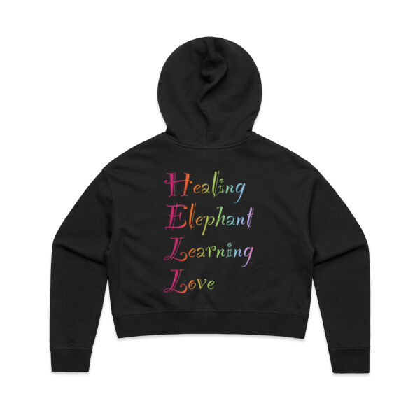 Love - AS Colour Womens Relax Crop Hood Thumbnail