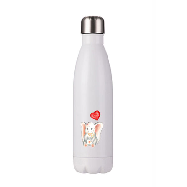 Healing Elephant Learning Love - Stainless Bottle Thumbnail