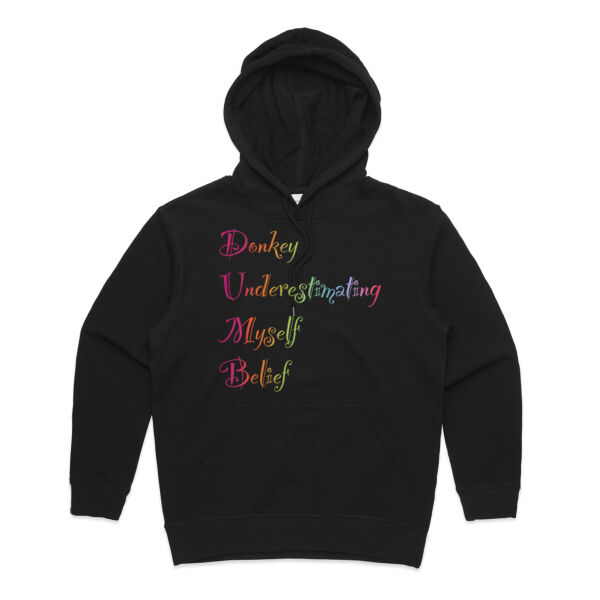 Believe In Yourself  - AS Colour Womens Premium Hood Thumbnail