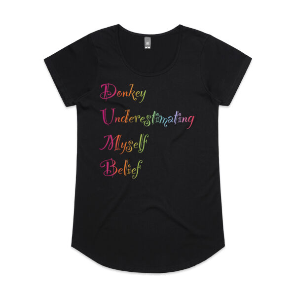 Believe In Yourself  - AS Colour Womens Mali Tee Thumbnail
