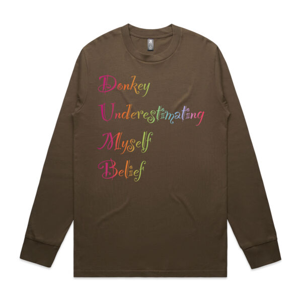 Believe In Yourself  - AS Colour Mens Classic Long Sleeved Tee Thumbnail