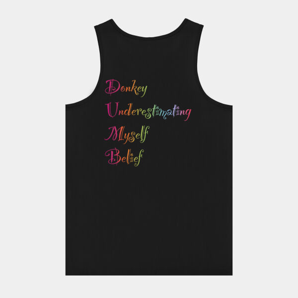 Self-Belief Back print - Urban Collab Mens Set Singlet Thumbnail