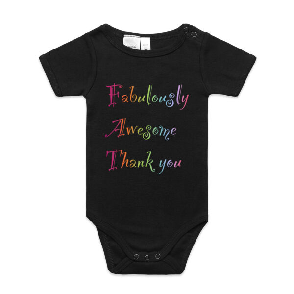 Fabulous - AS Colour Organic Infant Mini-Me One-Piece Thumbnail