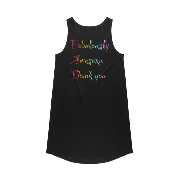 Fabulous Back Print - AS Colour Womens Saturday Dress Thumbnail