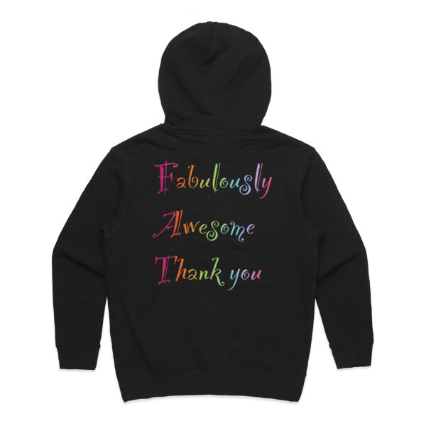 Fabulous Back Print - AS Colour Womens Premium Hood Thumbnail