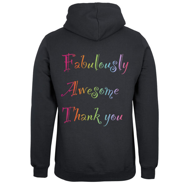Fabulous Back Print - JB's Mens Fleecy Hoodie Thumbnail
