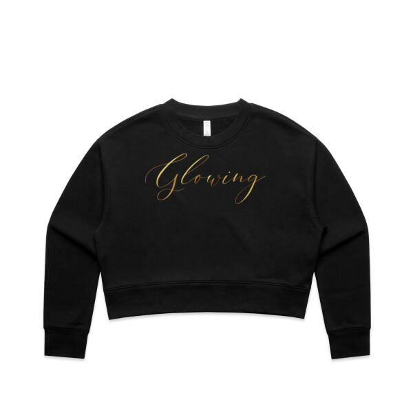 Glowing - AS Colour Women's Relax Crop Crew Thumbnail