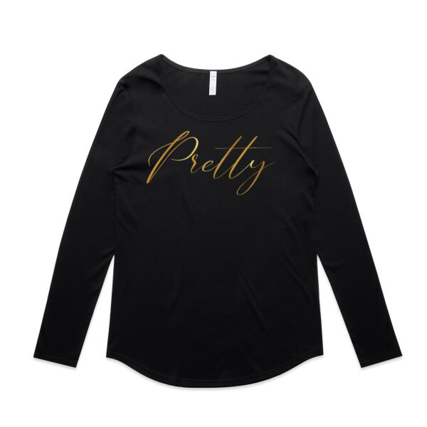 Pretty - AS Colour Womens Mali Long Sleeve Tee Thumbnail
