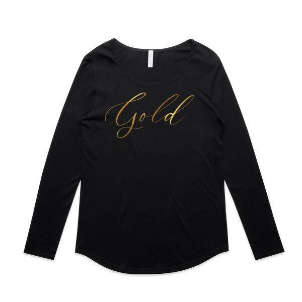 Gold - AS Colour Womens Mali Long Sleeve Tee Thumbnail