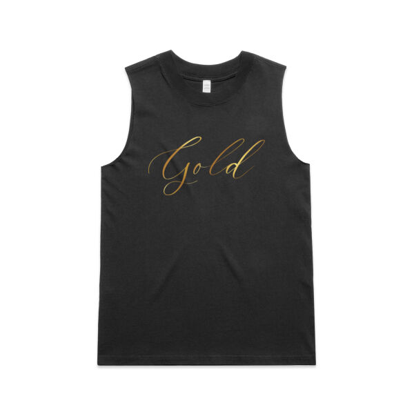 Gold - AS Colour Womens Heavy Faded Tank Thumbnail