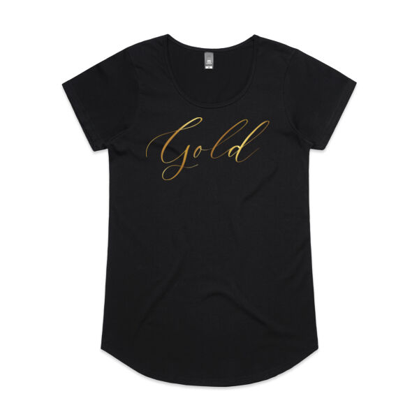 Gold - AS Colour Womens Mali Tee Thumbnail
