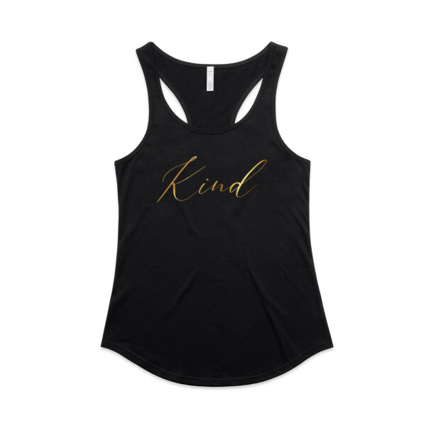 Kind - AS Colour Womens Mali Racerback Singlet Thumbnail