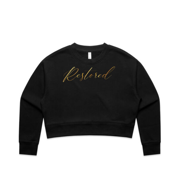 Restored - AS Colour Women's Relax Crop Crew Thumbnail