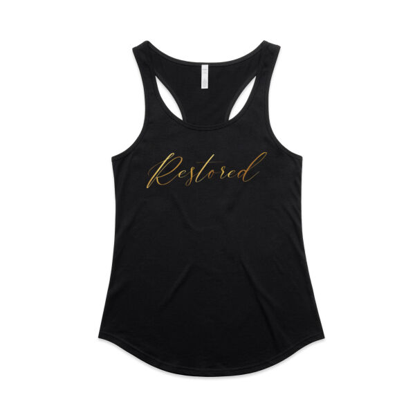 Restored - AS Colour Womens Mali Racerback Singlet Thumbnail
