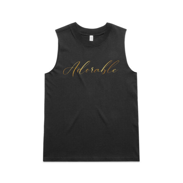 Adorable - AS Colour Womens Heavy Faded Tank Thumbnail