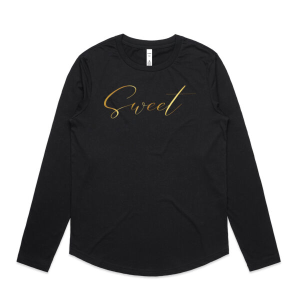Sweet - AS Colour Womens Maple Curve Longsleeve Tee Thumbnail