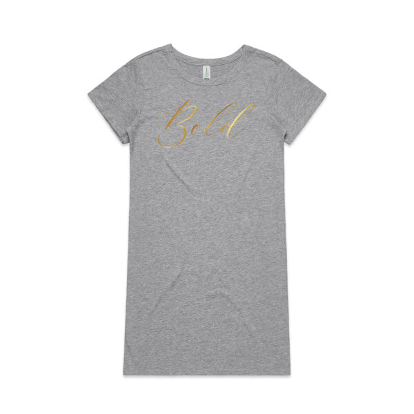 Bold - AS Colour Womens Mika Organic Short Sleeved Dress Thumbnail