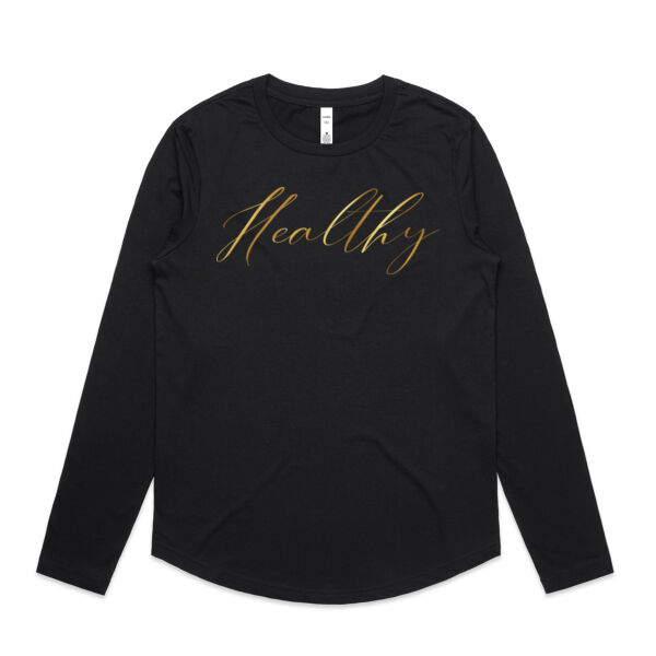 Healthy - AS Colour Womens Maple Curve Longsleeve Tee Thumbnail