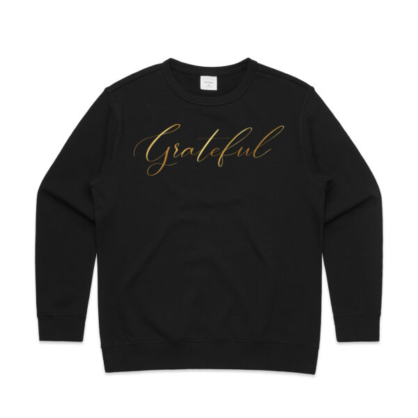 Grateful - AS Colour Womens Premium Crew Thumbnail
