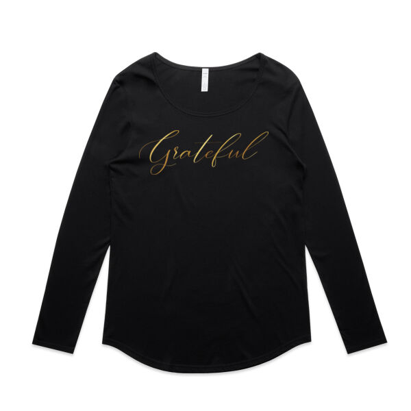 Grateful - AS Colour Womens Mali Long Sleeve Tee Thumbnail