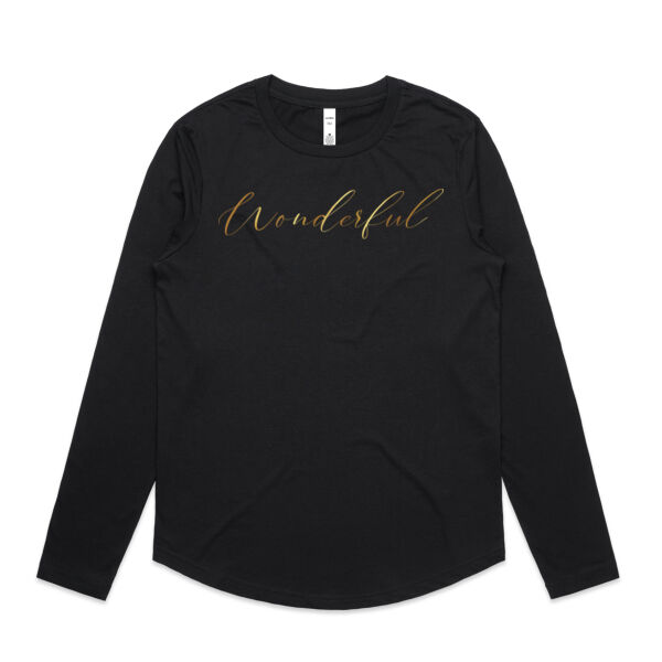 Wonderful - AS Colour Womens Maple Curve Longsleeve Tee Thumbnail