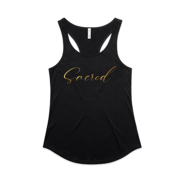 Sacred - AS Colour Womens Mali Racerback Singlet Thumbnail