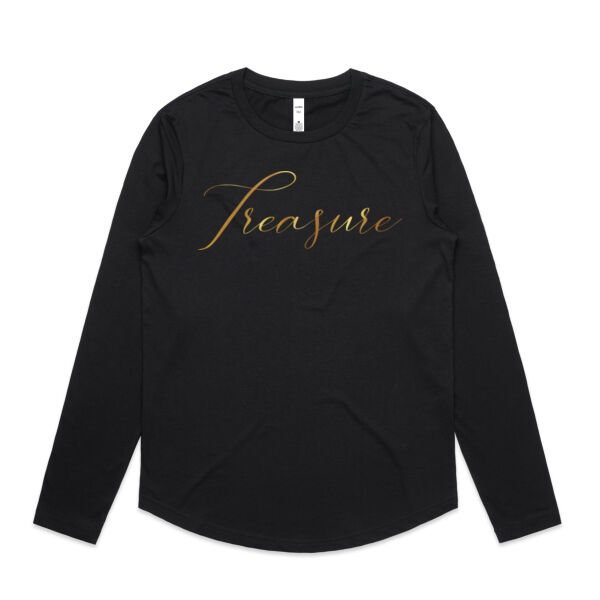 Treasure - AS Colour Womens Maple Curve Longsleeve Tee Thumbnail
