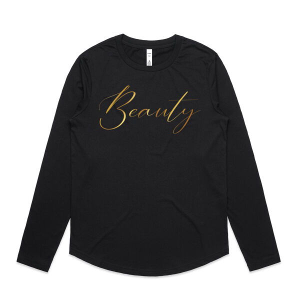 Beauty - AS Colour Womens Maple Curve Longsleeve Tee Thumbnail