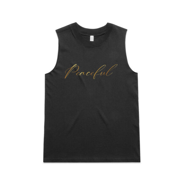 Peaceful - AS Colour Womens Heavy Faded Tank Thumbnail