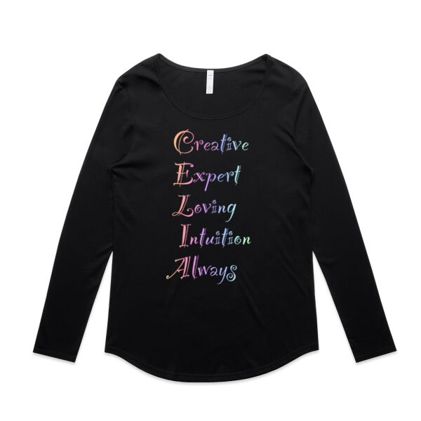 Celia Colourful - AS Colour Womens Mali Tee - AS Colour Womens Mali Long Sleeve Tee Thumbnail