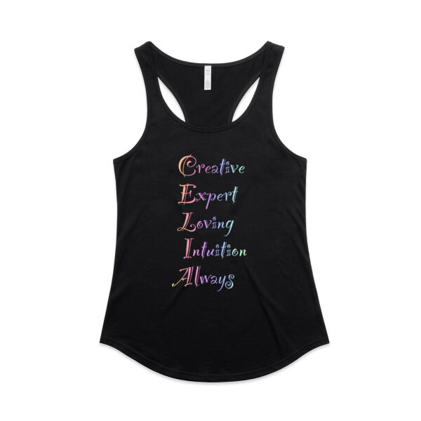 Celia Colourful - AS Colour Womens Mali Tee - AS Colour Womens Mali Racerback Singlet Thumbnail