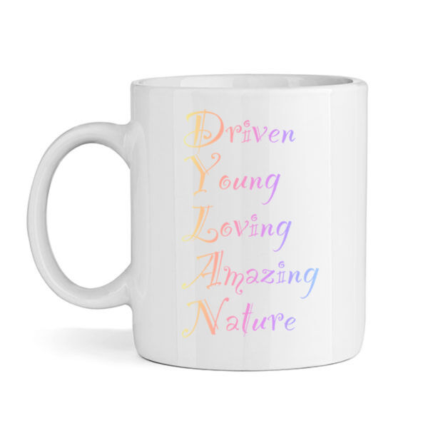 Dylan Colourful - Mug Thumbnail