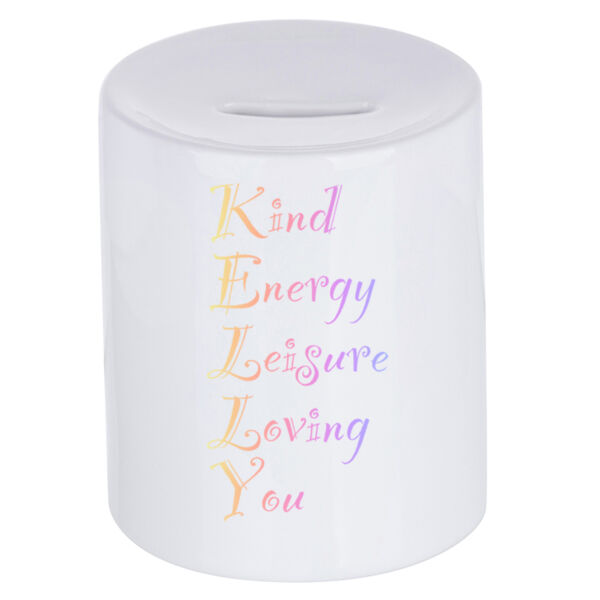 Kelly colourful - Money Box Thumbnail