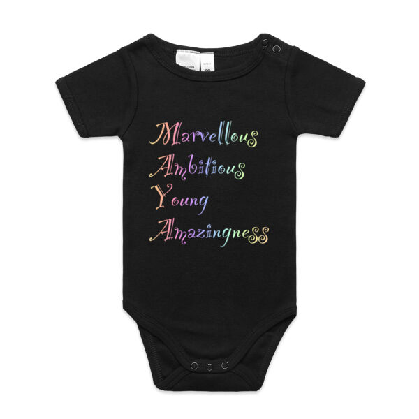 Maya Colourful - AS Colour Organic Infant Mini-Me One-Piece Thumbnail