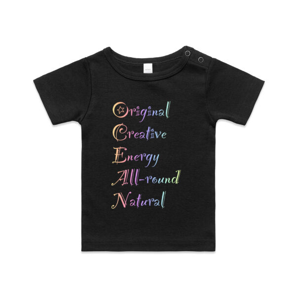Ocean Colourful - AS Colour Organic Infant Wee Tee Thumbnail