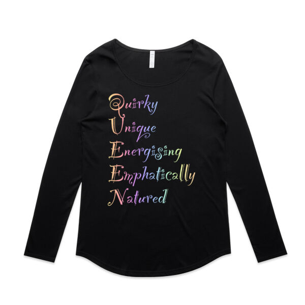 Queen Colourful - AS Colour Womens Mali Long Sleeve Tee Thumbnail