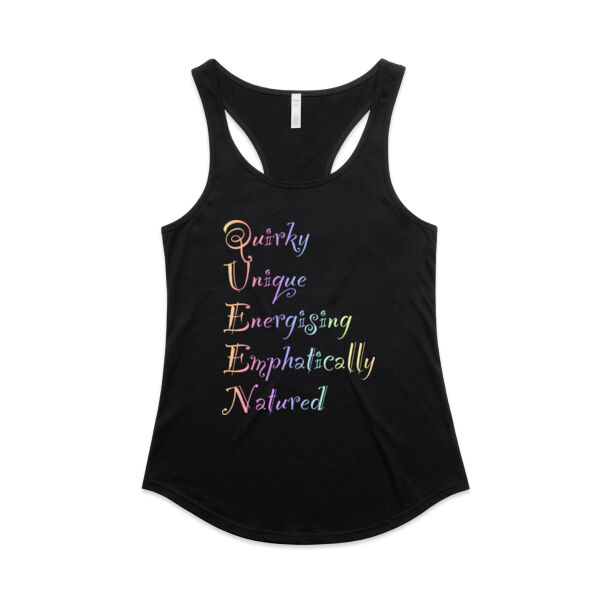 Queen Colourful - AS Colour Womens Mali Racerback Singlet Thumbnail
