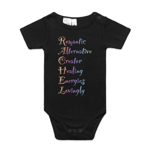 Rachel Colourful - AS Colour Organic Infant Mini-Me One-Piece Thumbnail