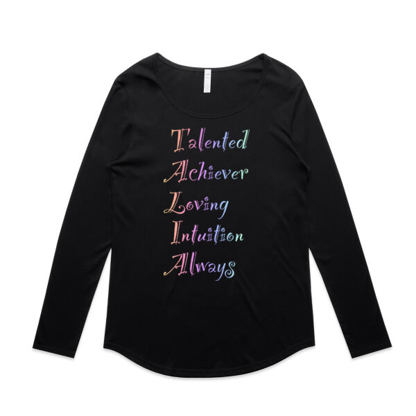 Talia Colourful - AS Colour Womens Mali Long Sleeve Tee Thumbnail