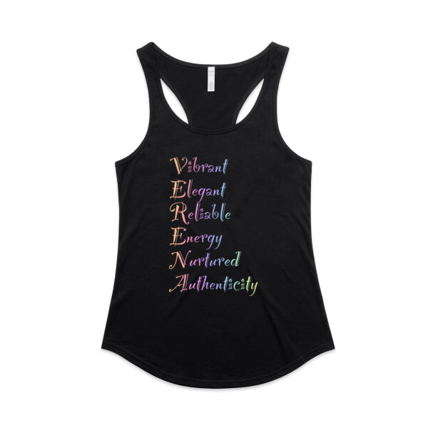 Verena Colourful - AS Colour Womens Mali Racerback Singlet Thumbnail