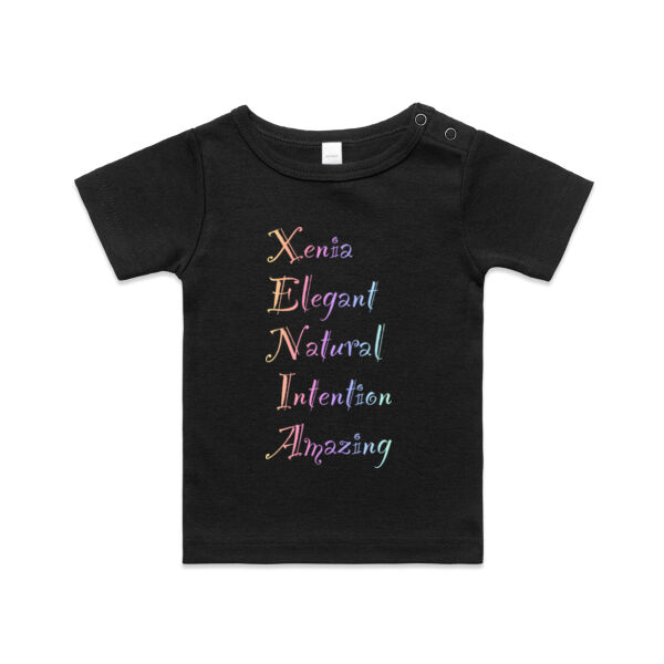 Xenia Colourful - AS Colour Organic Infant Wee Tee Thumbnail