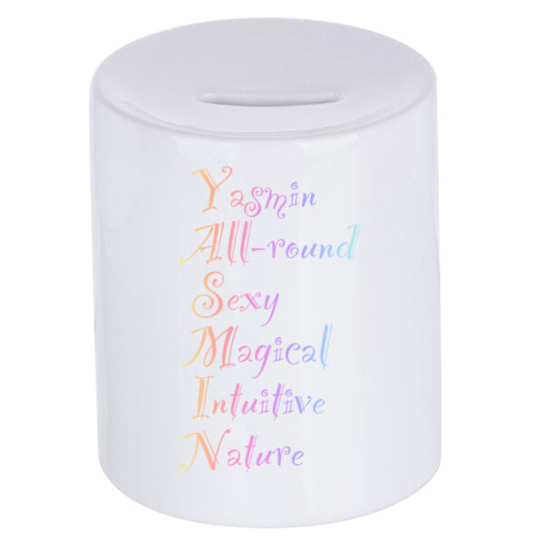 Yasmin Colourful - Money Box Thumbnail