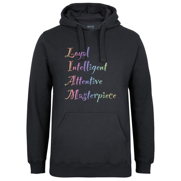 Liam Colourful - JB's Mens Fleecy Hoodie Thumbnail