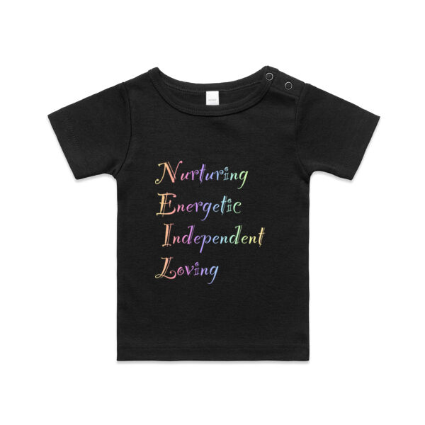 Neil Colourful - AS Colour Organic Infant Wee Tee Thumbnail