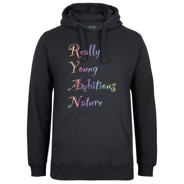 Ryan Colourful - JB's Mens Fleecy Hoodie Thumbnail