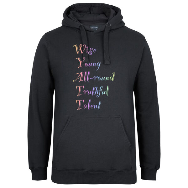 Wyatt Colourful - JB's Mens Fleecy Hoodie Thumbnail