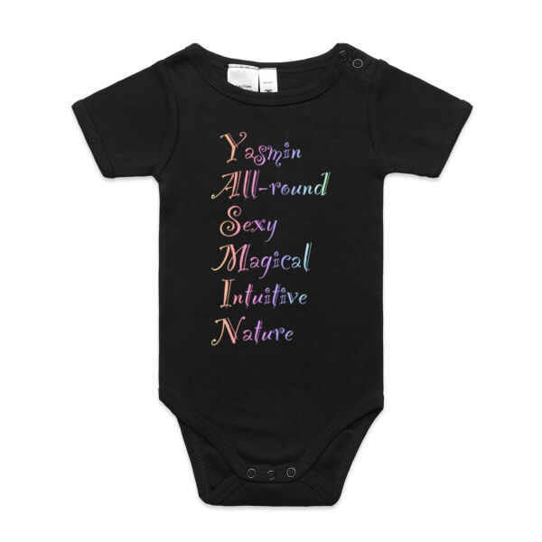 Yasmin colourful - AS Colour Organic Infant Mini-Me One-Piece Thumbnail